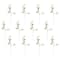 12 Pack: 34" White Hydrangea Branch Stem by Ashland®
